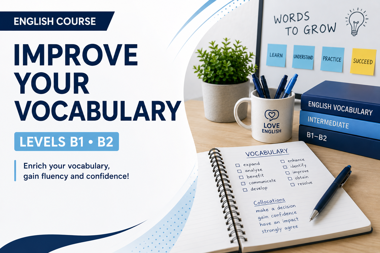 Improve your vocabulary B1-B2